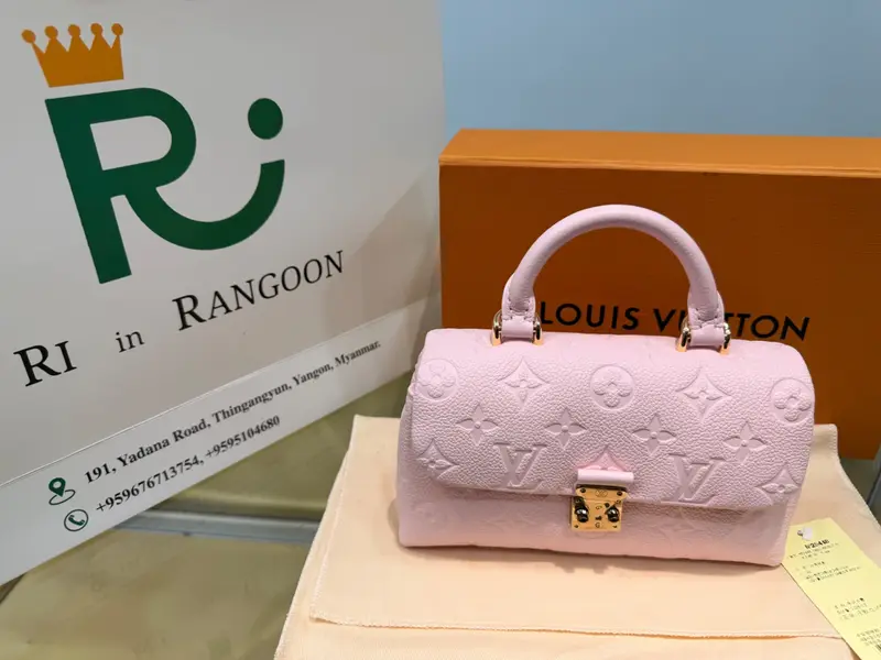Louis Vuitton Nano Madeline pink