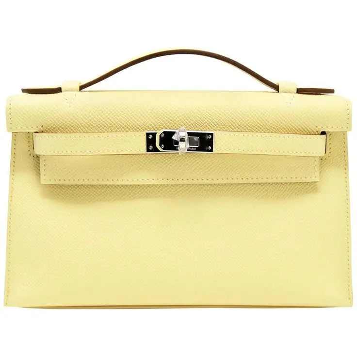 Hermès Kelly Pochette Yellow